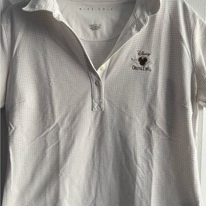Nike Golf White Polo with Embroidery, Disney Cruise Line